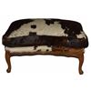 Image 8 : Western Cowhide Couch, Chair & Ottoman