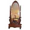 Image 1 : Carved Head Oak Mirror