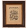 Image 1 : 1863 Harpers Weekly Framed Newspaper