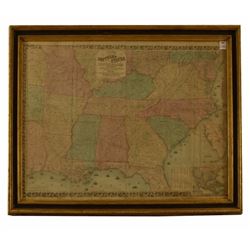 Colton's 1862 Map Of The Southern United States
