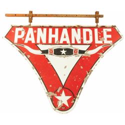 Panhandle D/S Porcelain sign