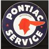 Image 5 : Pontiac Service Porcelain Dealership Sign