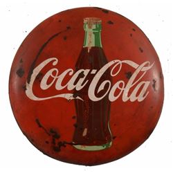 Coca Cola Button Sign