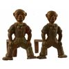 Image 1 : Set Of Black Americana Andirons