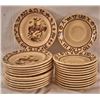 Image 1 : 24 Western Ranch Brands China Plates