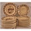 Image 3 : 24 Western Ranch Brands China Plates
