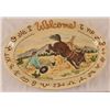 Image 2 : Custom Ranch Brand Water Jug & Platter