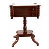 Image 1 : 1820s Mahogany 2 Drawer Table