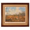 Image 1 : John P. Cowan Quail Hunting Print
