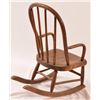 Image 2 : Antique Child's Rocking Chair
