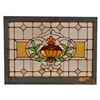 Image 1 : Pair of Antique Stained Glass Windows
