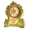 Image 1 : Gilbert Clock Co. Porcelain Mantle Clock No. 419