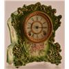 Image 1 : Ansonia Timbrel Green Porcelain Mantle Clock