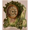 Image 2 : Ansonia Timbrel Green Porcelain Mantle Clock
