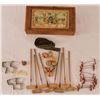 Image 3 : Antique Child's Croquet Set