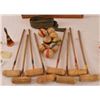 Image 6 : Antique Child's Croquet Set