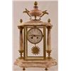 Image 1 : Sun Pendulum Marble Mantle Clock