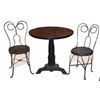 Image 1 : Antique Ice Cream Parlor Table & 2 Chairs