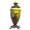 Image 1 : Antique Elk Globe Table Lamp