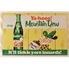 Image 1 : Mountain Dew Embossed Tin Advertising Sign