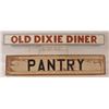 Image 2 : Dixie Diner & Pantry Painted Wood Signs