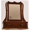 Image 1 : Dresser Top One Drawer Vanity Mirror