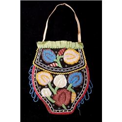 Iroquois Beaded Bag 19th to 20th Century