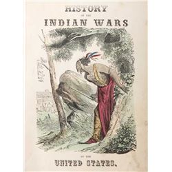Indian Wars by William Moore First Edition c. 1853