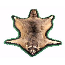 Raccoon Montana Fur Full Rug
