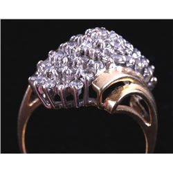 .39 CTW 14K Gold and Diamond Ring
