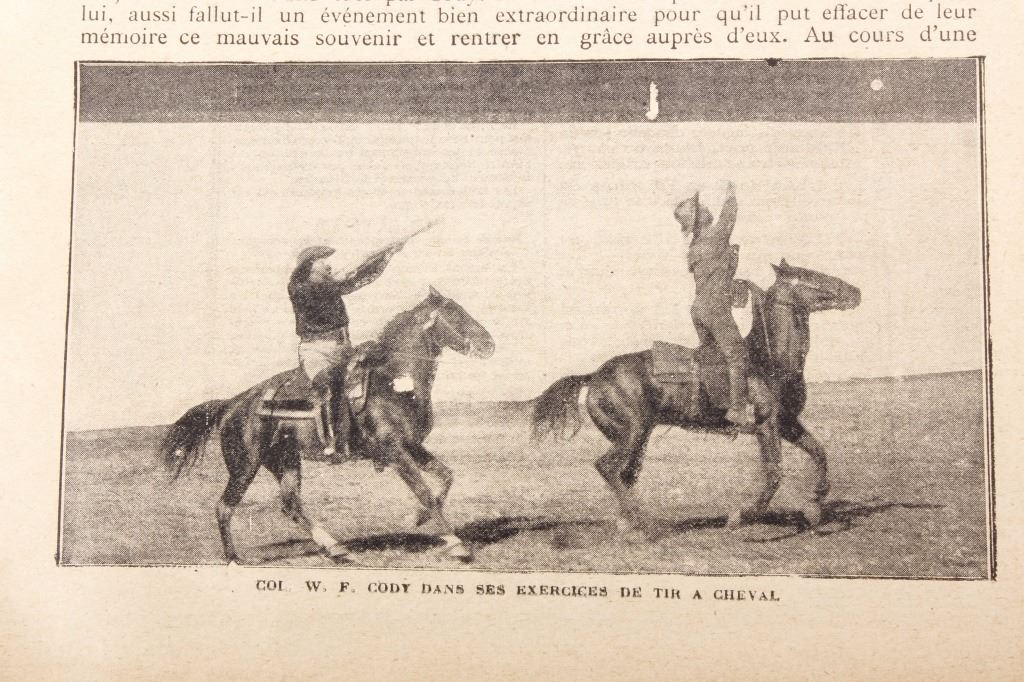 Buffalo Bill's Wild West Show Program France 1905