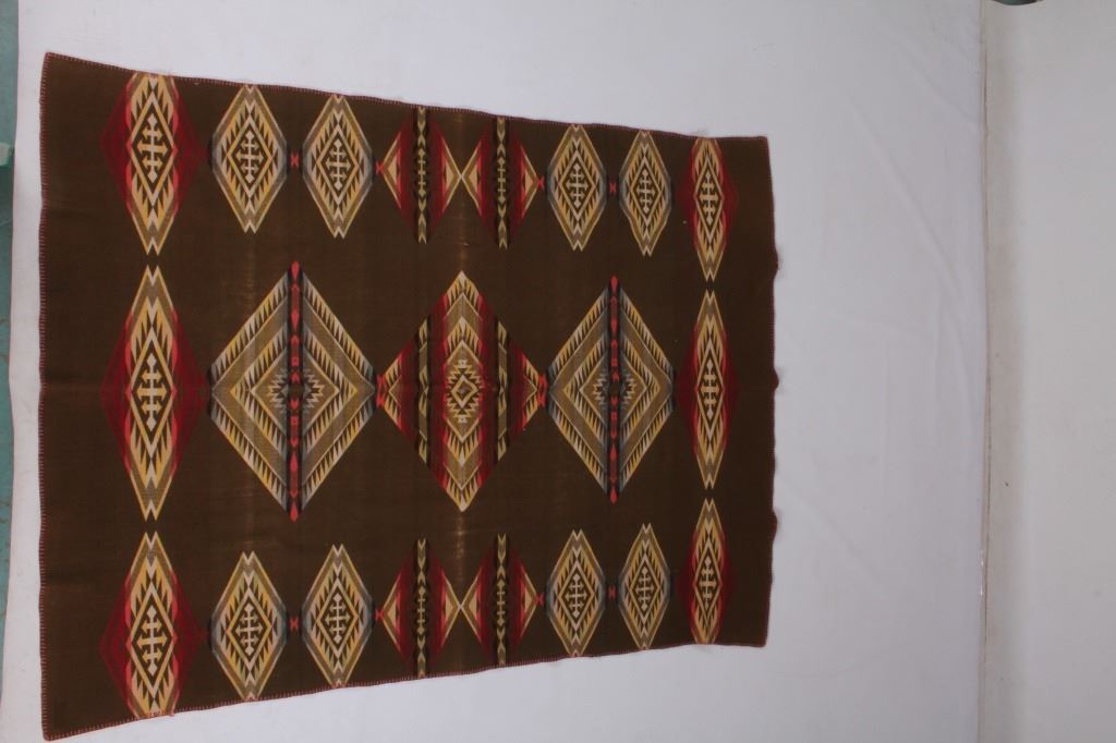 Early Pendleton Wool Indian Trade Blanket