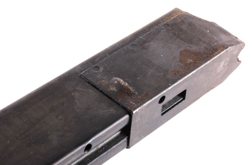 British Sten Machine Gun Magazines and Pouch