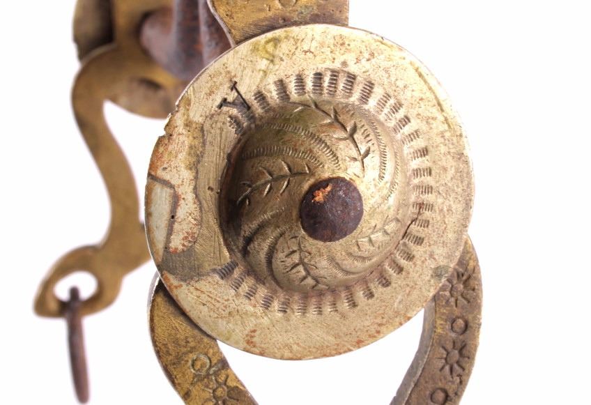 Early Prison Made Brass & Iron Cowboy Horse Bit