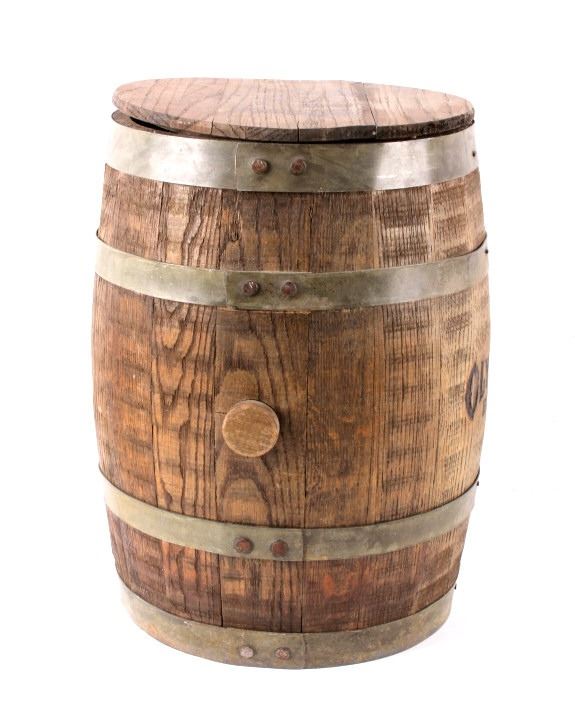Olympia Beer Wooden Keg with Lid