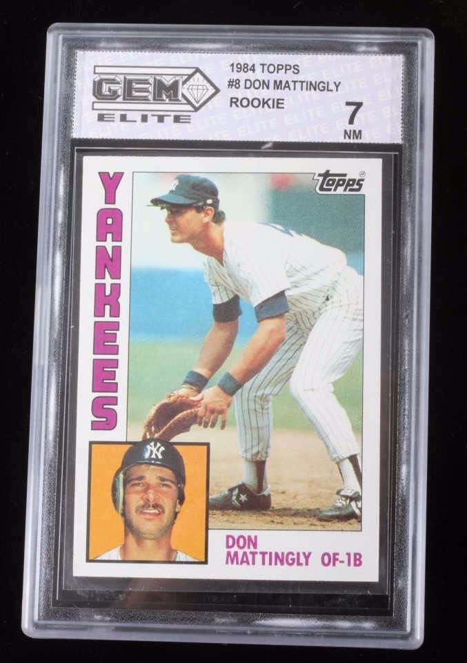 Don Mattingly Rookie Topps 1981 Squirt Cards