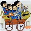 Image 2 : The Beatles: Bullride Limited Edition Sericel Recreated From The Beatles Saturday Morning Cartoon Se