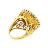Image 2 : 1897 $5 Liberty Head Gold Coin in 14k Gold Ring