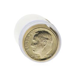 Roll of (50) 1960-D Brilliant Uncirculated Roosevelt Dimes