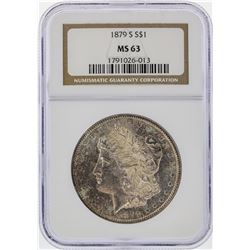 1879-S $1 Morgan Silver Dollar NGC Graded MS63