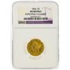Image 1 : 1844 $5 Liberty Head Half Eagle Gold Coin NGC Graded AU