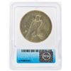 Image 2 : 1928 $1 Peace Silver Dollar ICG Graded MS62