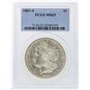 Image 1 : 1881-S $1 Morgan Silver Dollar PCGS Graded MS63