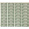 Image 4 : Rare 1981 $1 Uncut Sheet with Mismatch Serial Error