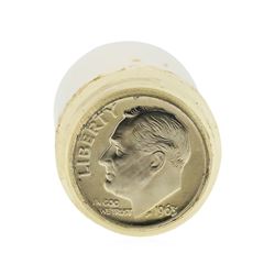 Roll of (50) 1963-D Brilliant Uncirculated Roosevelt Dimes