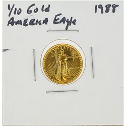 1988 $5 1/10oz American Gold Eagle Coin