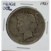 Image 1 : 1921 Peace Silver Dollar Coin