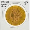Image 1 : 1891-S $20 Liberty Head Double Eagle Gold Coin