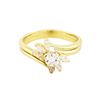 Image 2 : 14KT Yellow Gold 0.60ctw Diamond Ring
