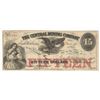 Image 1 : 1863 $15 The Central Mining Company Obsolete Bank Note